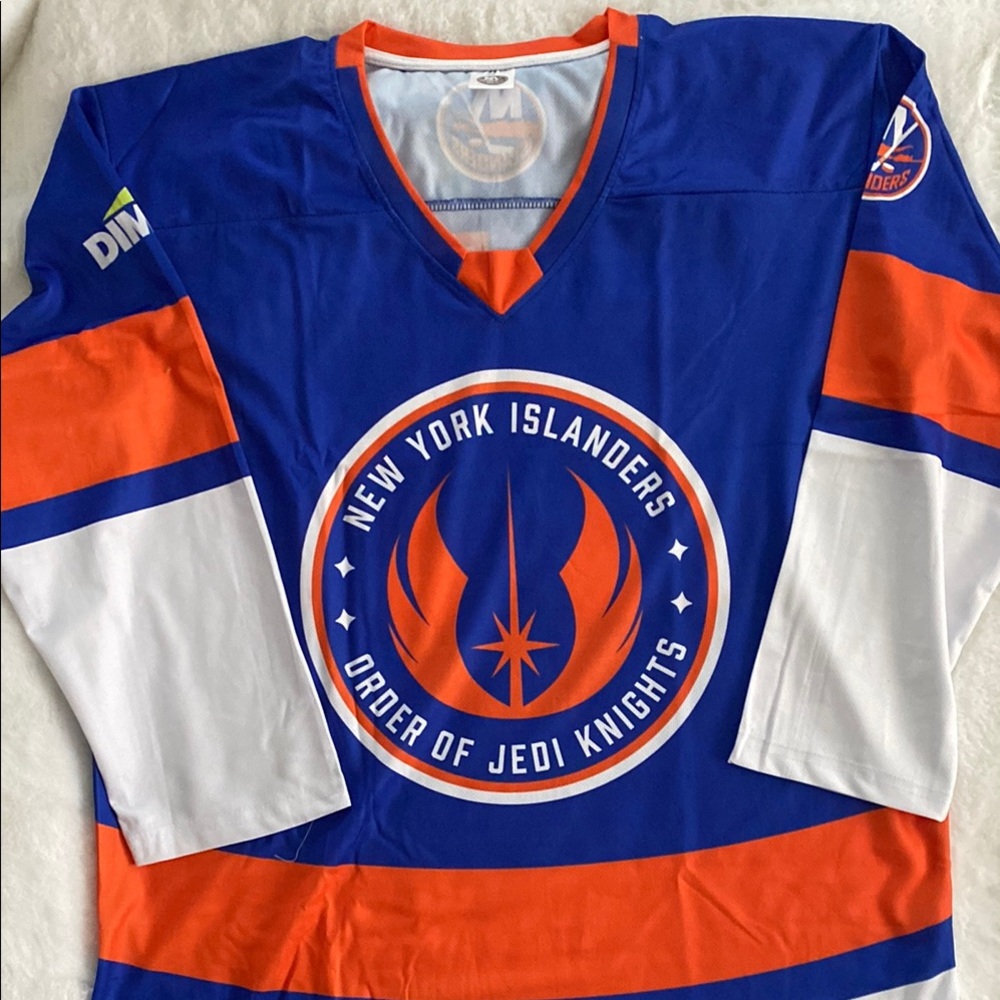 NWOT! New York Islanders Jedi Knights Hockey Jersey (Star Wars)